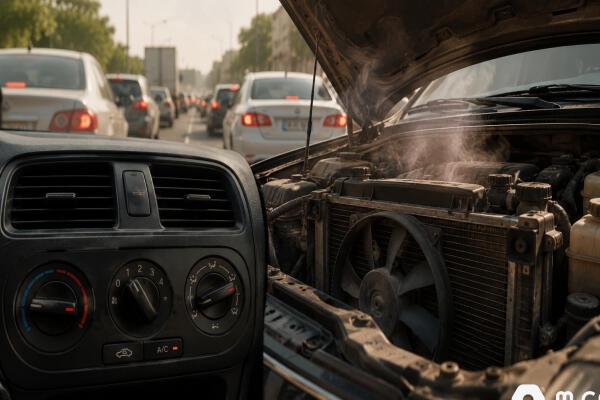 علت خاموش شدن کولر خودرو در ترافیک