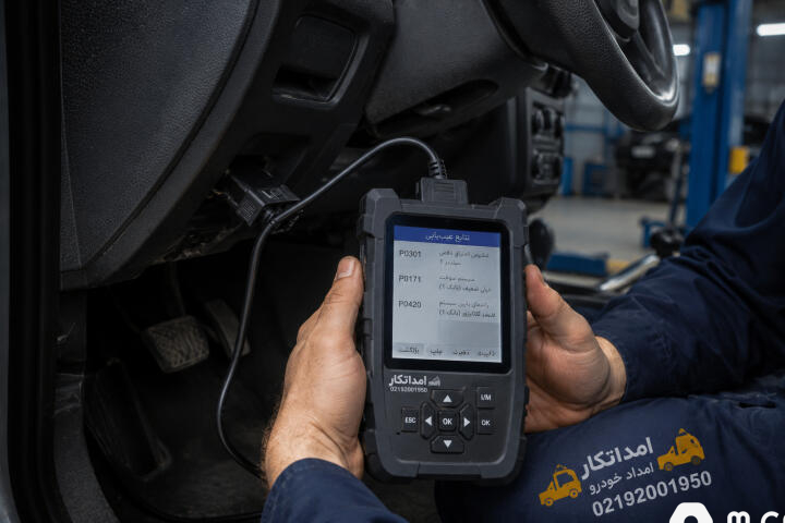 عیب یابی تخصصی مکانیک سیار امداتکار